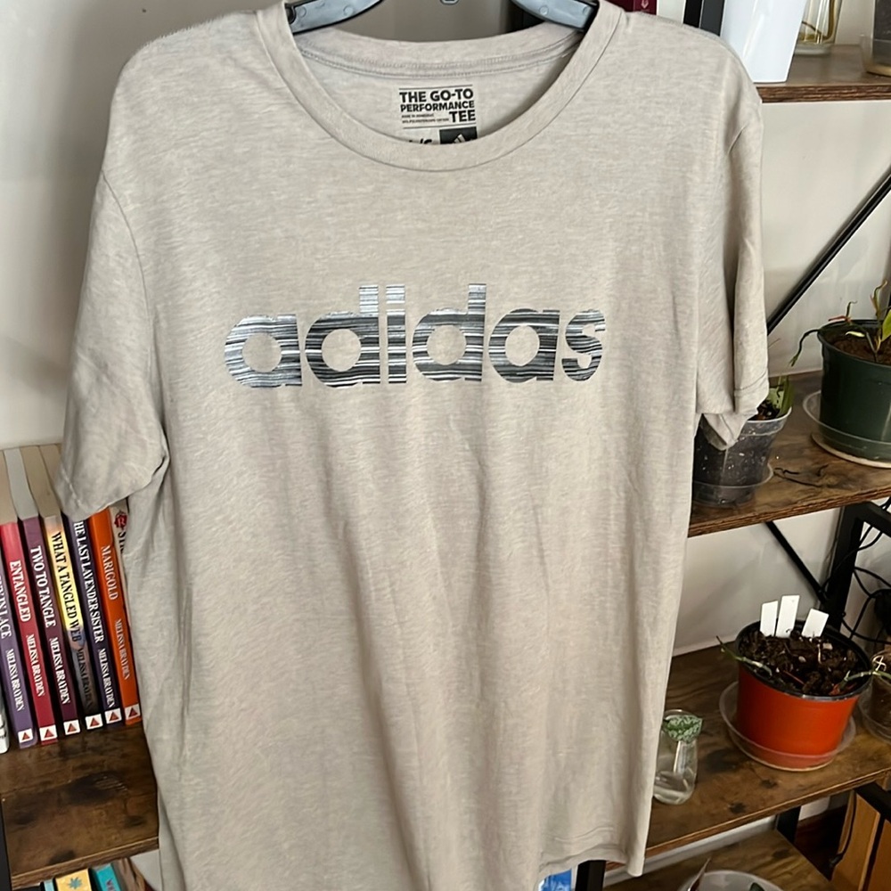 Adidas grey t-shirt